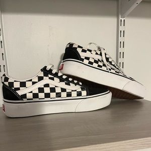 Checkered Old Skool Vans
